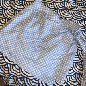 Super fun blue gingham skirt